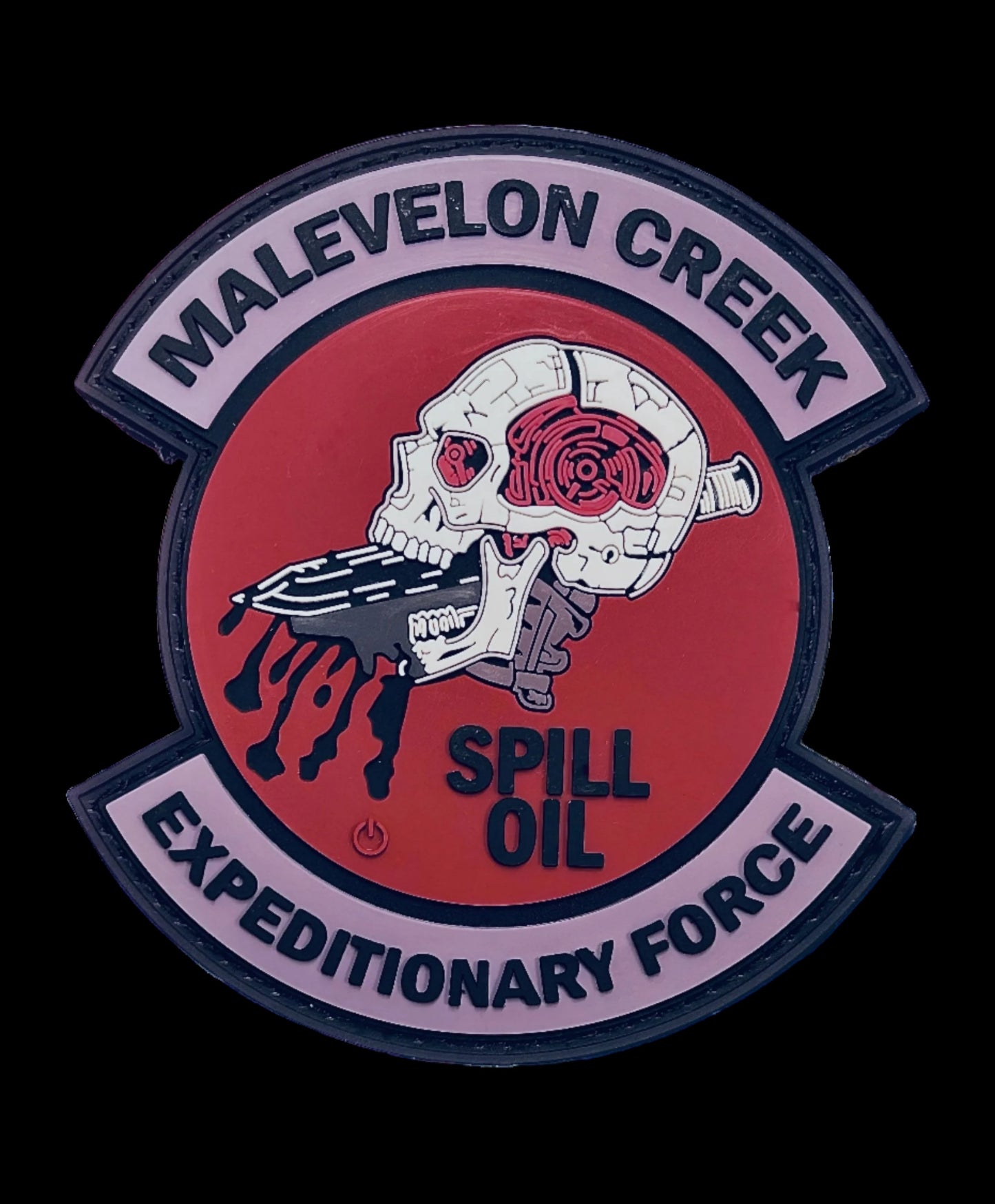 Spill Oil Patch PVC