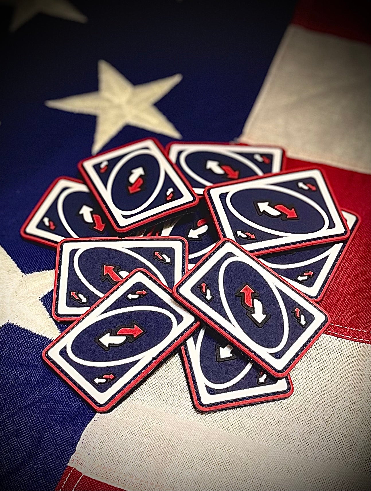 Spangled Reverse PVC Patch