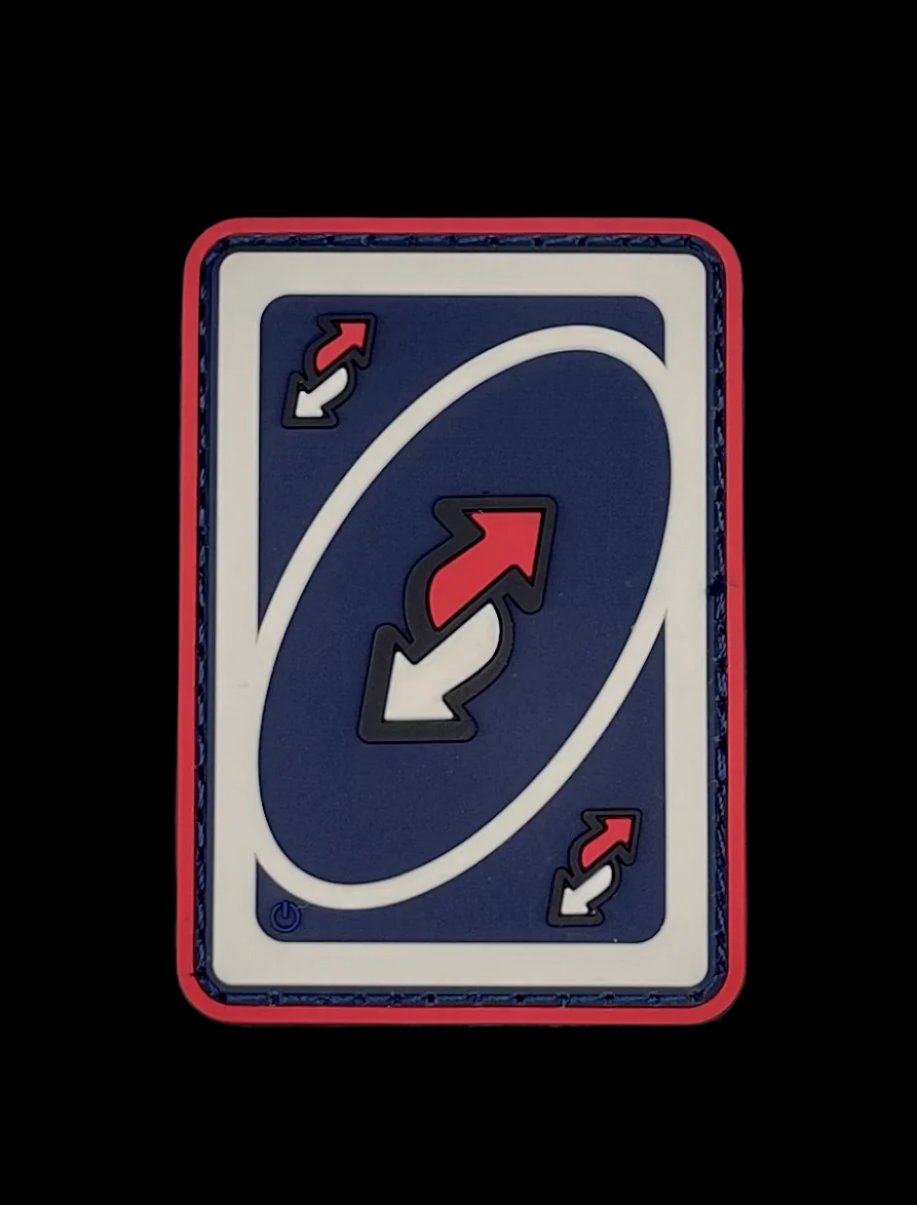 Spangled Reverse PVC Patch