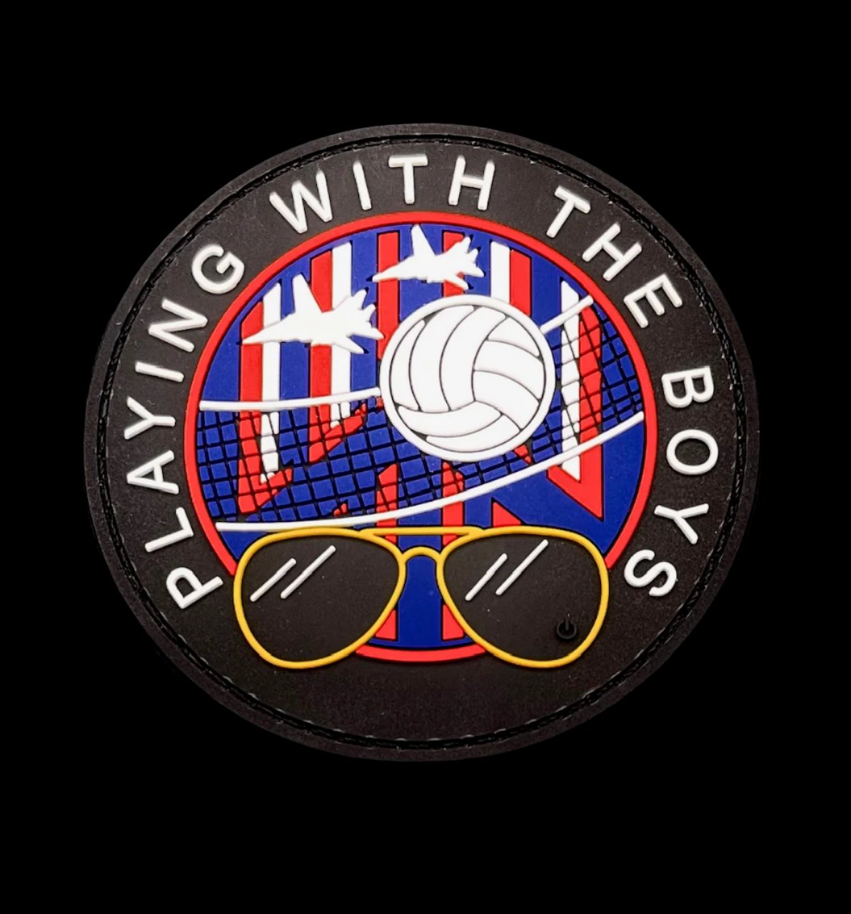 Playing With The Boys PVC Patch