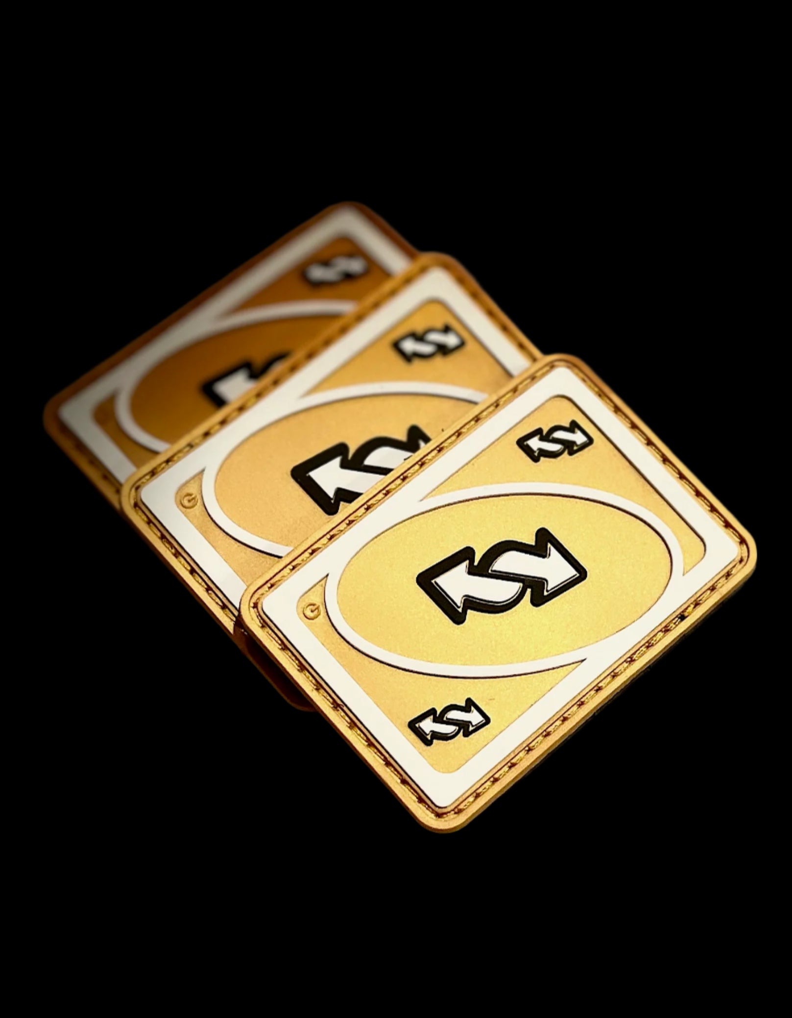 The Golden Reverse PVC Patch – Gravitate On