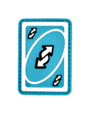 Limited Edition Cyan Reverse PVC Patch